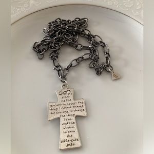 “Serenity” Cross Necklace
